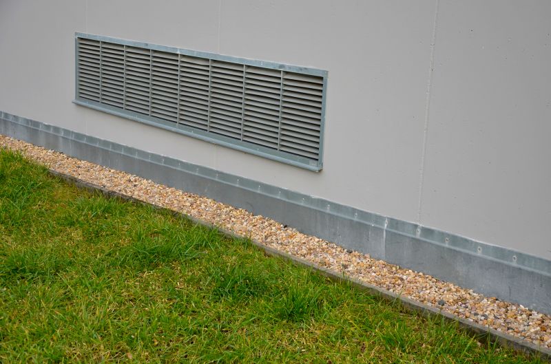 Basement Drainage Installation detail