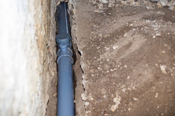 Drain Line Installation in Carlisle