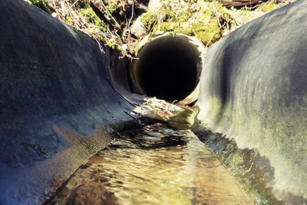 Drainage Swale Installation in Carlisle
