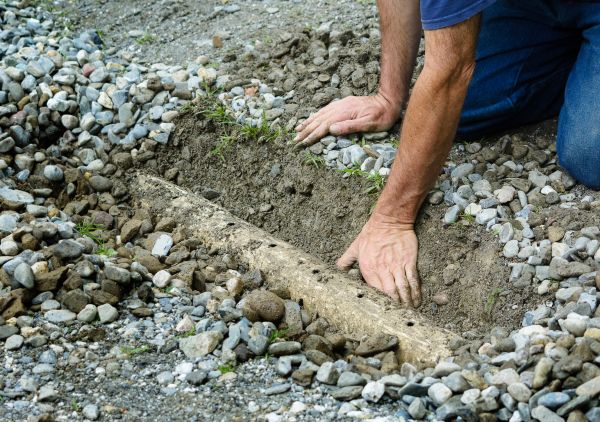 French Ditch Installation in Carlisle