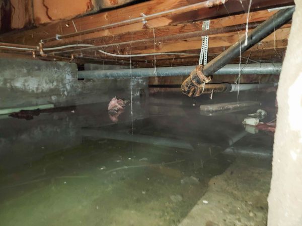 Cost of Crawlspace Drainage in Carlisle