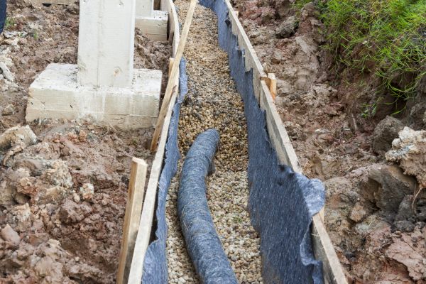 French Drain Installation in Carlisle